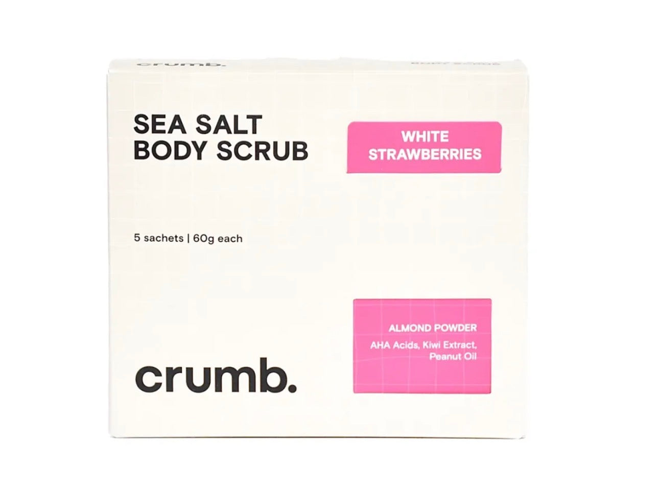 White Strawberries Body Scrub