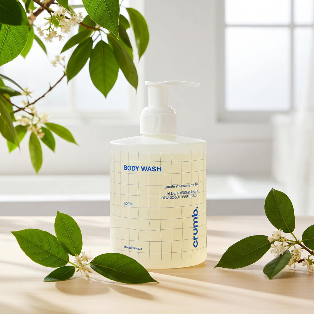 Floral Wood Body Wash