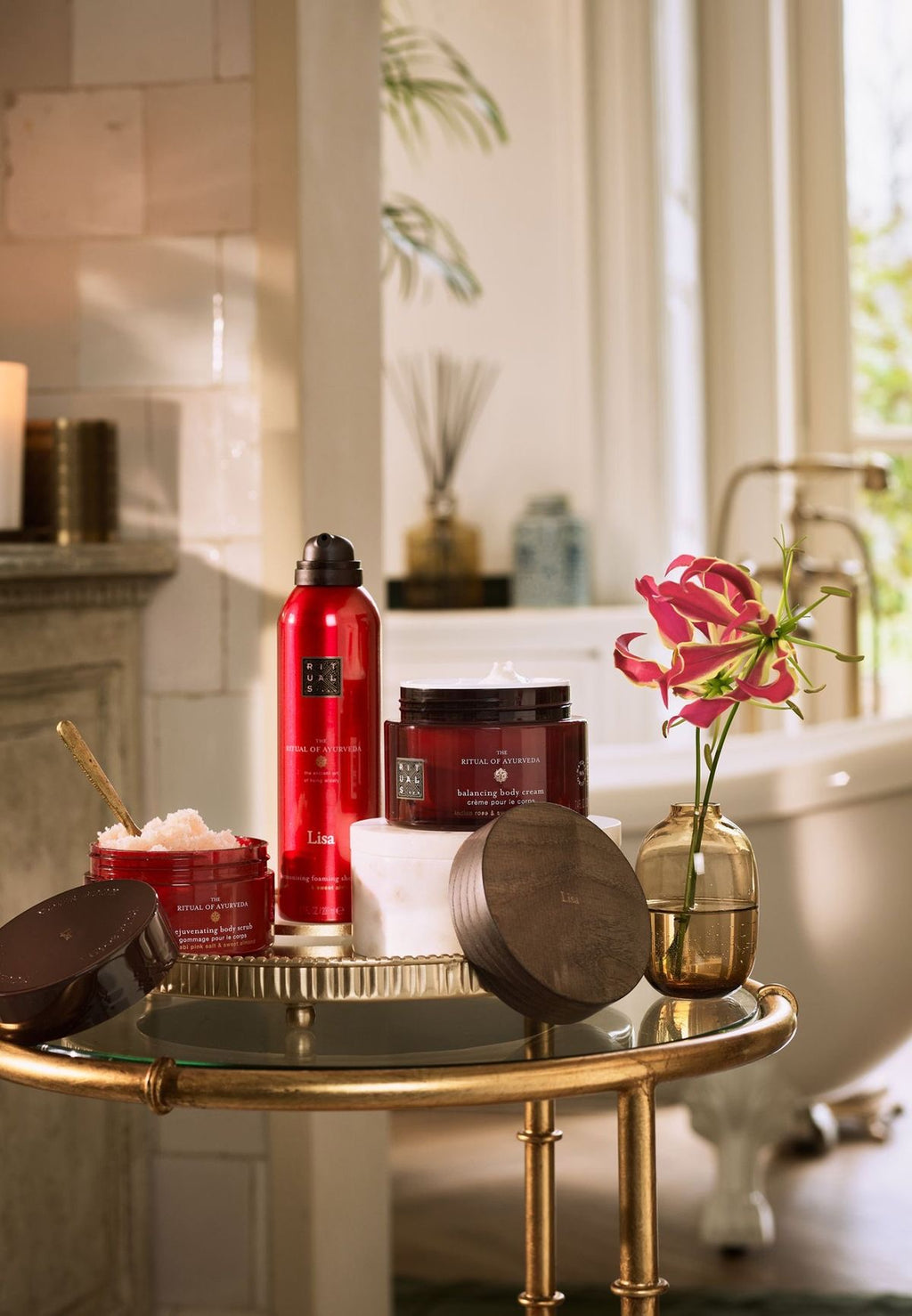 The Ritual of Ayurveda Foaming Shower Gel