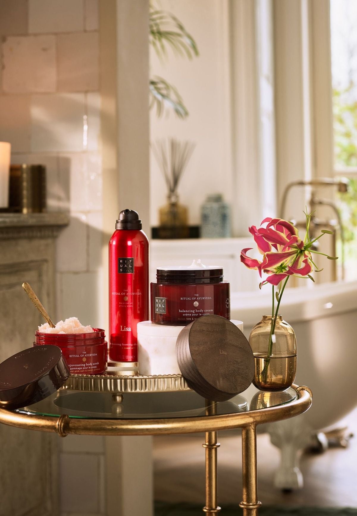 The Ritual of Ayurveda Foaming Shower Gel