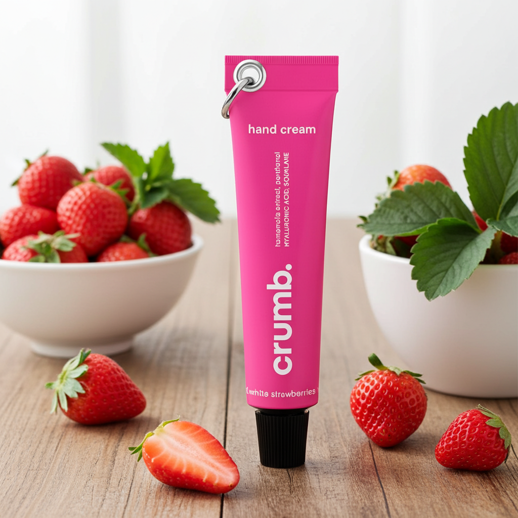 White Strawberries mini Hand Cream