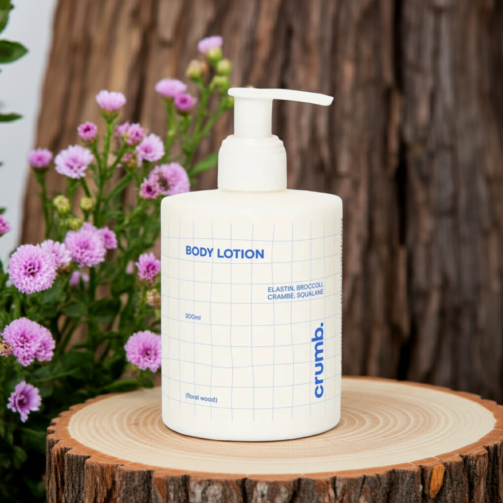 Floral Wood Body Lotion
