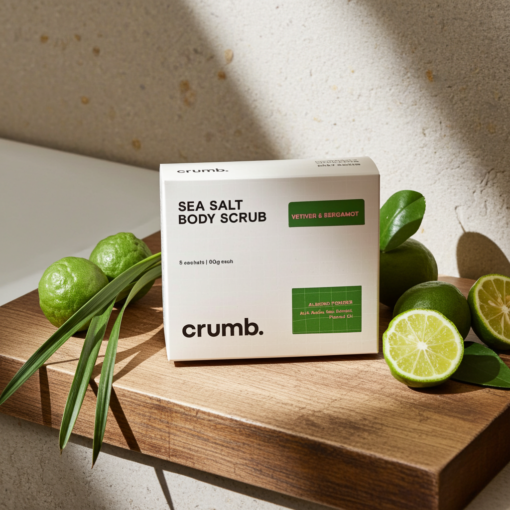 Vetiver & Bergamot Body Scrub